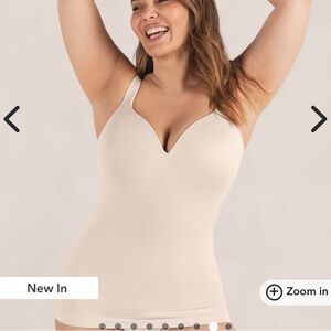 Shapermint Women's Cream Shapewear Tank